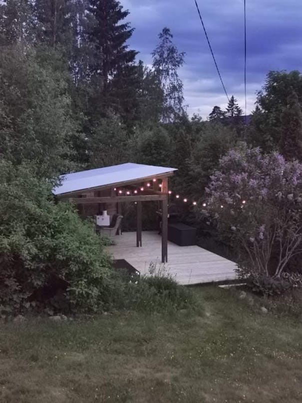 Overdækning til terrassen